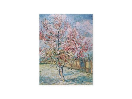 Softcover art sketchbook, Souvenir de Mauve, peach tree, Vincent van Gogh