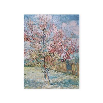 Softcover art sketchbook, Souvenir de Mauve, peach tree, Vincent van Gogh