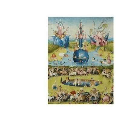 Cuaderno de bocetos de arte de tapa blanda, Jheronimus Bosch, Jardín de las Delicias