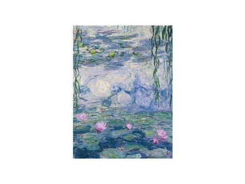 Softcover art sketchbook, Monet, Waterlilies