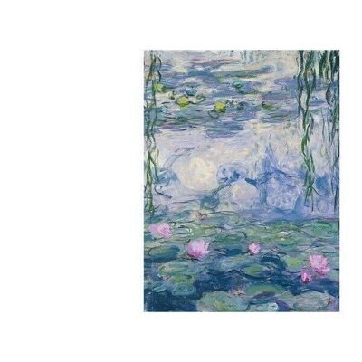 Cuaderno de bocetos de arte de tapa blanda, Monet, Nenúfares