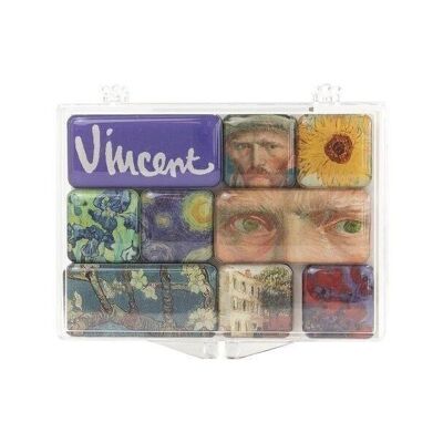 Mini-Magnet-Set, Van Gogh