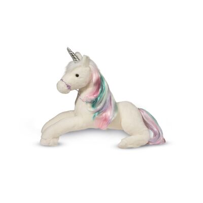 Regenbogen PRINZESSIN EINHORN, 58 cm lang