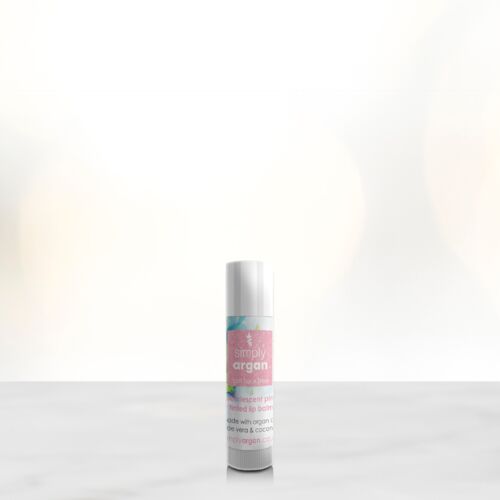 Lip balm pearlescent pink
