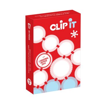 CLIP IT / Boite de 50 clips 2D Edition Père Noël 2