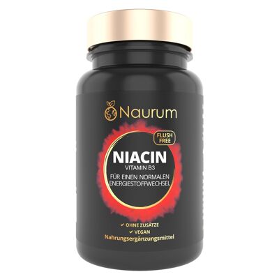 NIACINA - Vitamina B3 - Sin efecto rubor