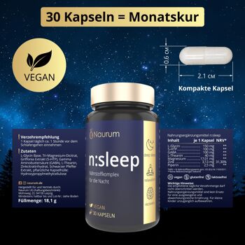 n:sleep - la formule de sommeil innovante - complexe de nutriments pour la nuit 8