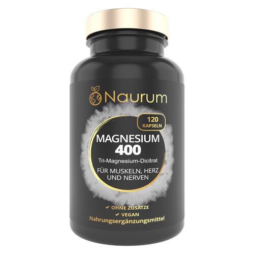 Magnesium 400 - premium tri-magnesium-dicitrat