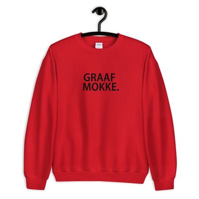 Graaf Mokke Sweater - Dark heather
