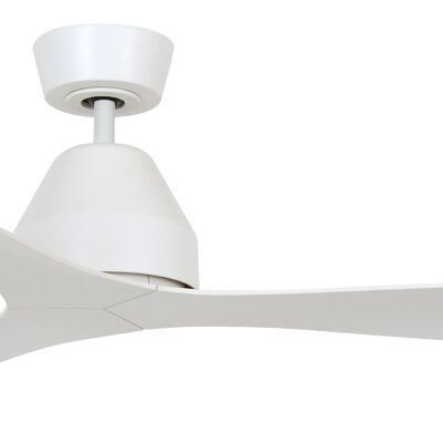 Lucci air - Whitehaven ceiling fan with remote control without light, white