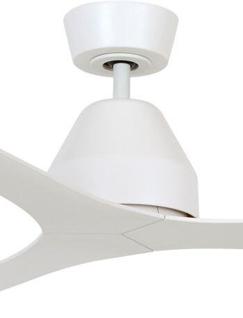 Lucci air - Ventilateur de plafond Whitehaven avec télécommande sans lumière, blanc 3