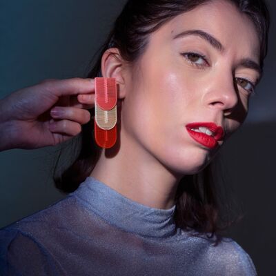 TU-TO-TEM - Rosa-Avorio-Rosso