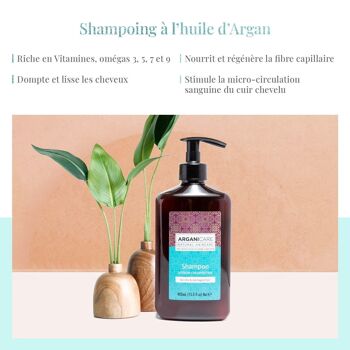 Shampoing nourrissant hydratant - Argan 3