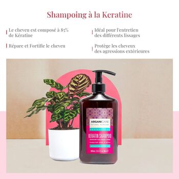 Shampoing réparateur et nutritif - Kératine 3