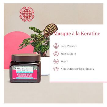 Masque réparateur et nutritif - Kératine 2