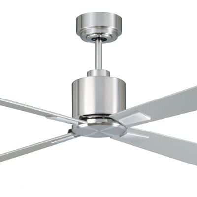 Lucci air - Airfusion Climate I ceiling fan with remote control, brushed chrome