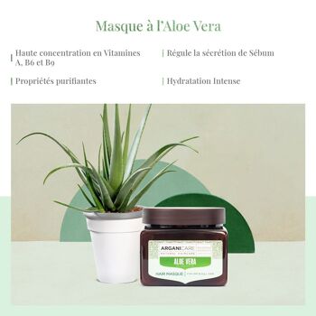 Masque hydratant - Aloe Vera 3