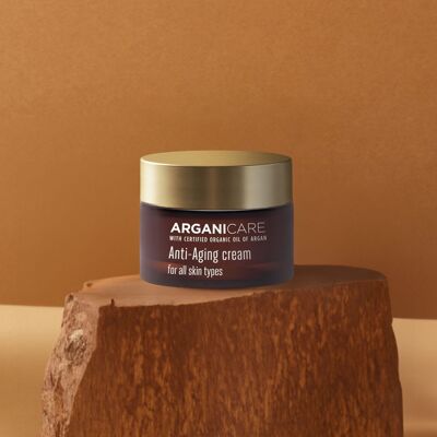 Crème anti-âge visage - Argan