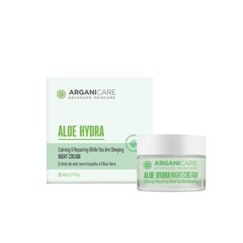 Crème de nuit nourrissante et régénérante - Tous types de peaux - Aloe Vera 5