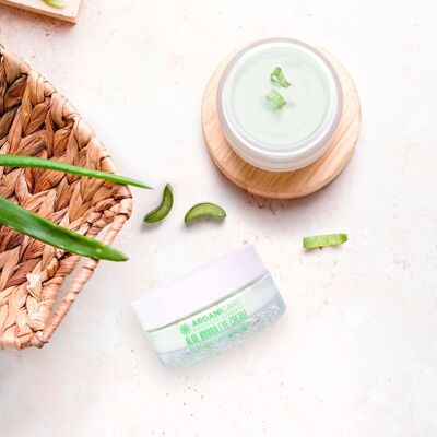 Anti-wrinkle cream for the eye contour - All skin types - Aloe Vera