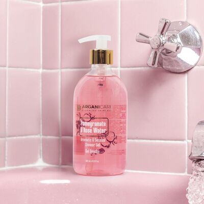 Gel doccia - Melograno e acqua di rose