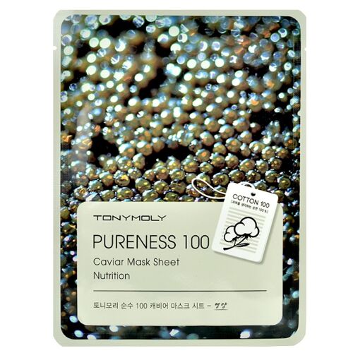[Tonymoly] Pureness 100 Mask Sheet #Caviar