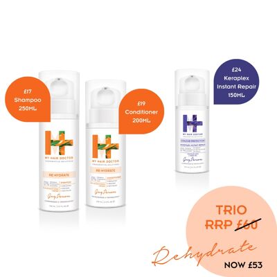 RE-HYDRATE & FARBSCHUTZ-TRIO