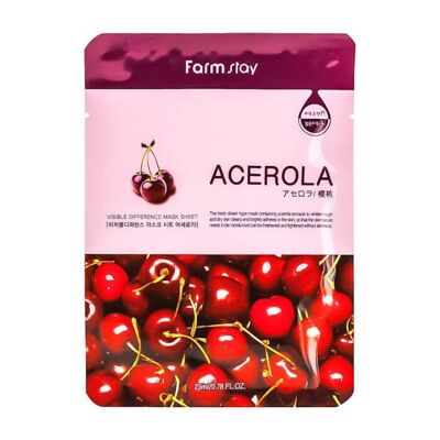 Farmstay Visible Difference Mask Sheet-Acerola
