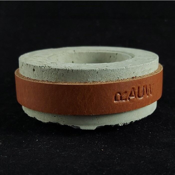 Raw Concrete Design Waxine/Candelitas Industrial - Coñac