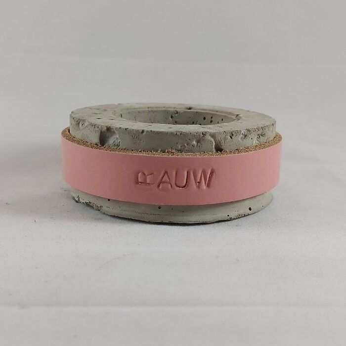 Raw Concrete Design Waxine/Candelitas Industriales - Rosa