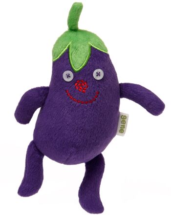 Peluche All In One Imprimé Aubergine & Gene Aubergine - 12-18 mois 3