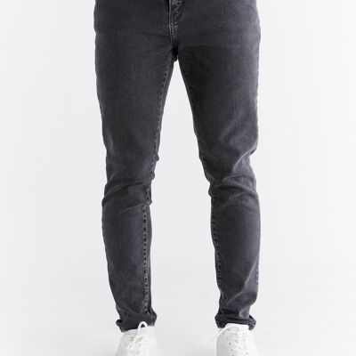 Coupe skinny (hommes), gris carbone