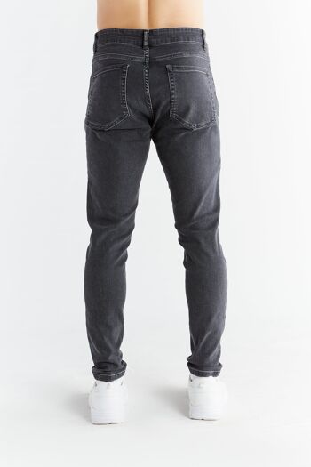 Coupe skinny (hommes), gris carbone 4