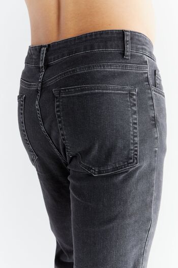 Coupe skinny (hommes), gris carbone 5