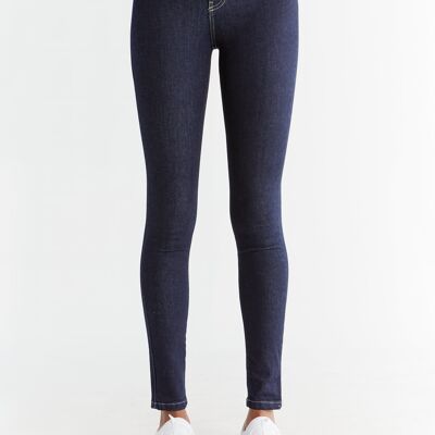 Coupe skinny pour femmes, dunkles Schieferblau
