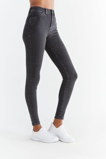 Coupe skinny (femmes), gris carbone 2