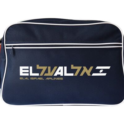 Elal Israel Airlines messenger bag navy