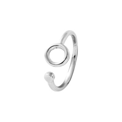 ORION Ring , 925 Silber rhodiniert (SKU: C20R1SWWD*)