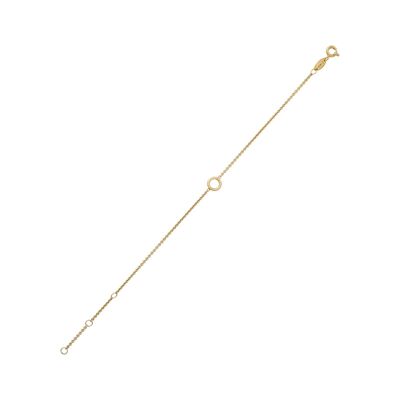 ORION Armband , 925 Silber vergoldet, 15.5+1.5+1.5cm Verlängerung (SKU: C20B1SYWDM)