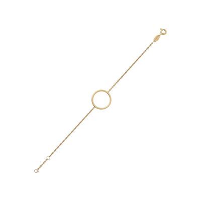 ORION Armband , 925 Silber vergoldet, 15.5+1.5+1.5cm Verlängerung (SKU: C20B2SYWDM)
