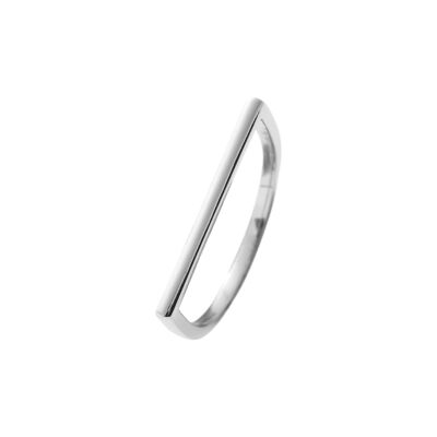 NOVA Ring , 925 Silber rhodiniert (SKU: C21R3SWWD*)
