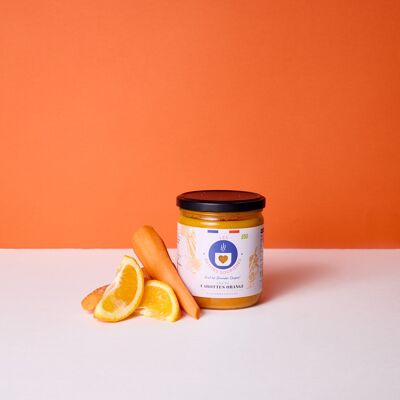 Zuppa di carote all'arancia