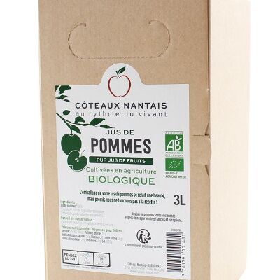 Bib jus de pommes Bio - 3 L