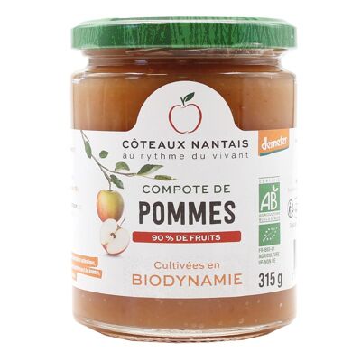 Compote  pommes Bio Demeter - 315 g