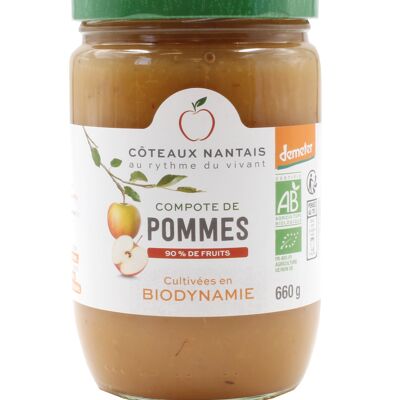 Compote  pommes Bio Demeter - 660 g