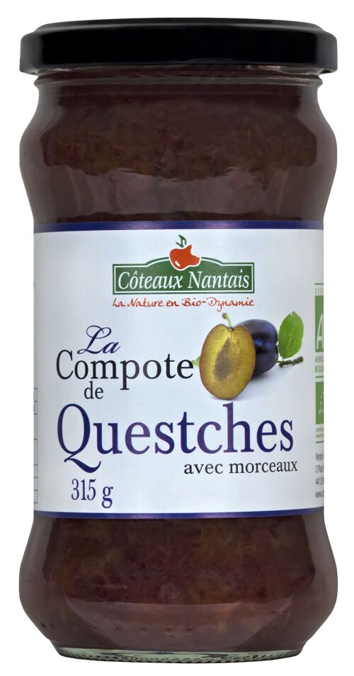 Compote quetsches Bio - 315 g