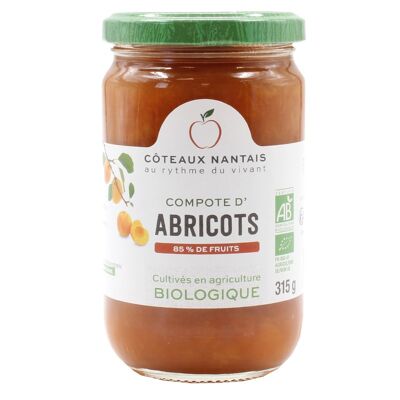 Compote abricots Bio - 315 g