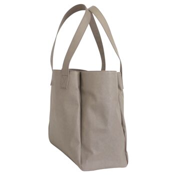 nuuwaï - Tote Bag Vegan - JUNE taupe doux 4