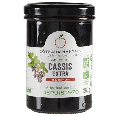 Gelée cassis Bio - 260 g