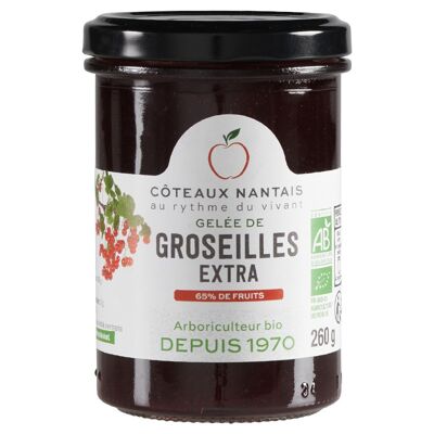 Gelée groseilles Bio - 260 g